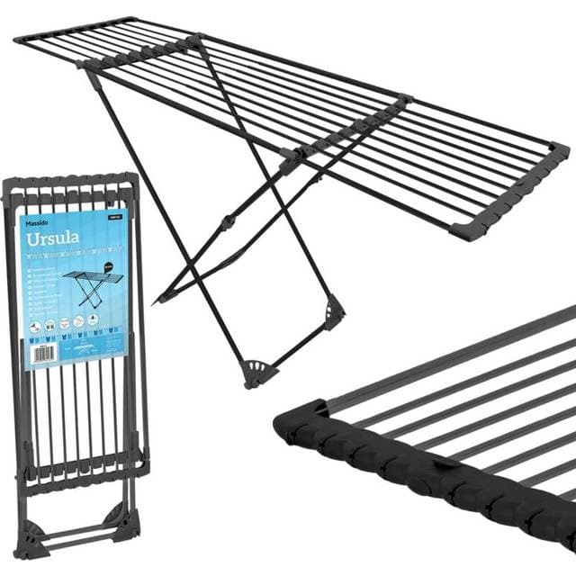 Massido Teleskop Wäschetrockner Mit Rädern - 20 Meter
