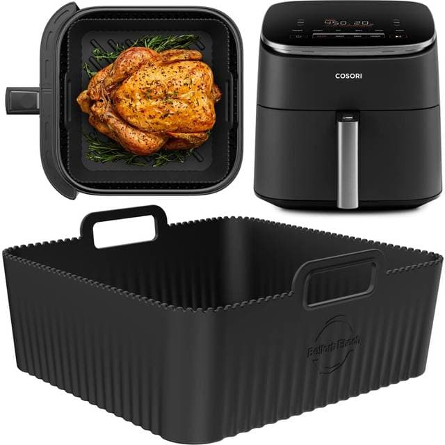 Belfort Etech Premium 8.3inch Square Air Fryer Liner for Ninja AF141 AF181