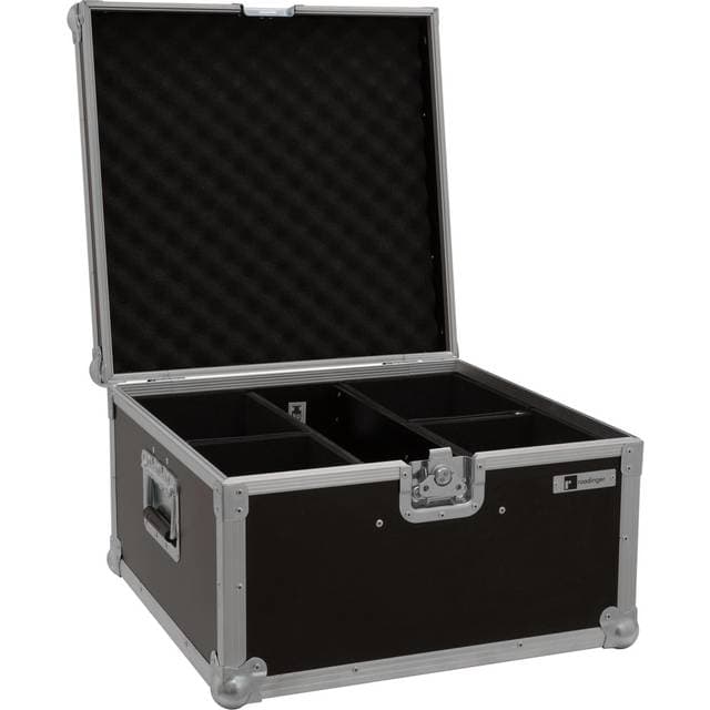 Roadinger Flightcase 4x LED IP Par 3x8W QCL 3x9W