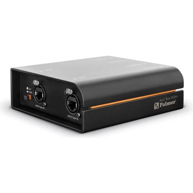 Palmer Audio Over Cat Box for EtherCON to 4 X XLR Male