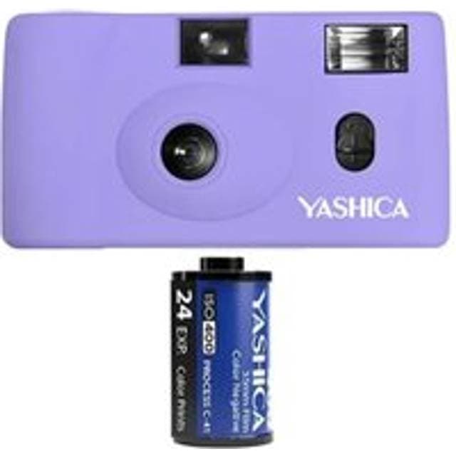 Yashica MF-1 Snapshot Art Analog Kamera Lavendel