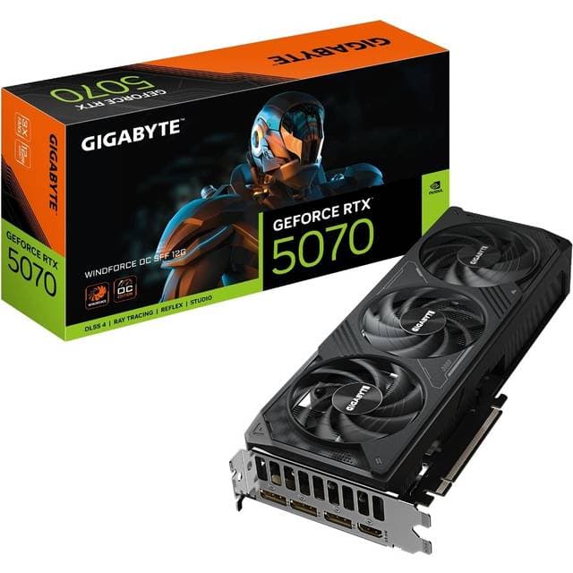 Gigabyte GeForce RTX 5070 Windforce OC SFF 12 GB Grafikkort