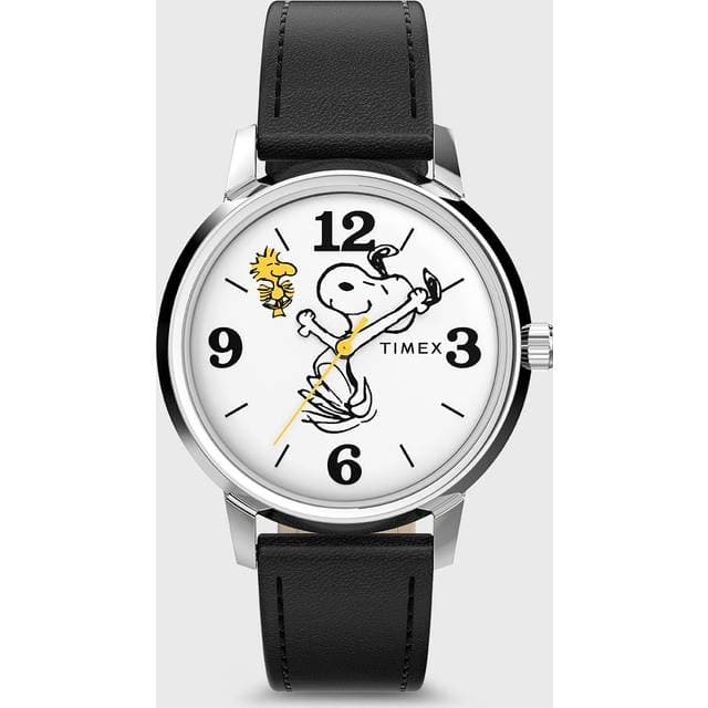 Timex X Peanuts Marlin Quartz Snoopy 38mm White