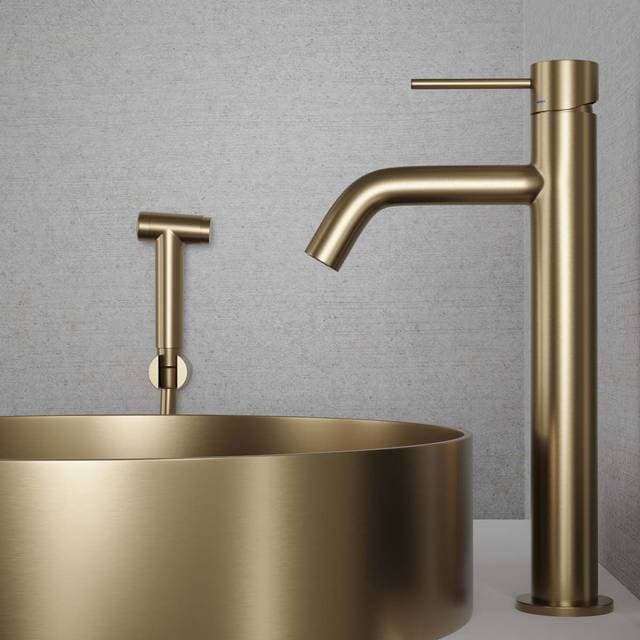 Scandtap Håndvaskbatteri Steel Voyage High B Sand