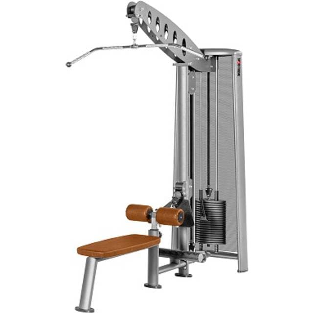 Sport-Thieme Latzug Latruder Maschine OV Mit schwarzer Lochblechverkleidung