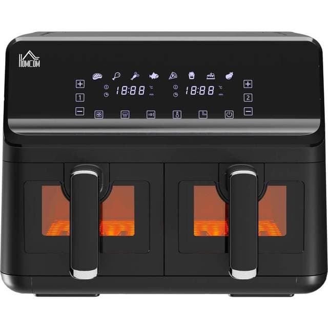 Northio Kuumailmakeitin Ilman Öljyä Kaksikammioinen 8 L