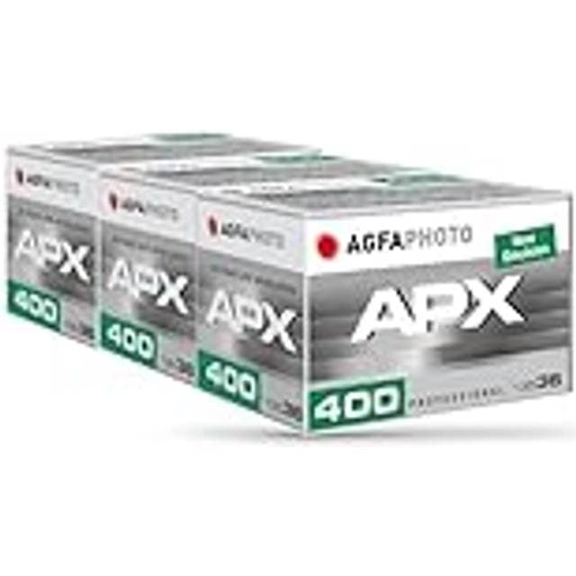 AgfaPhoto APX 400-36 Triple Pack Black/White Picture Film