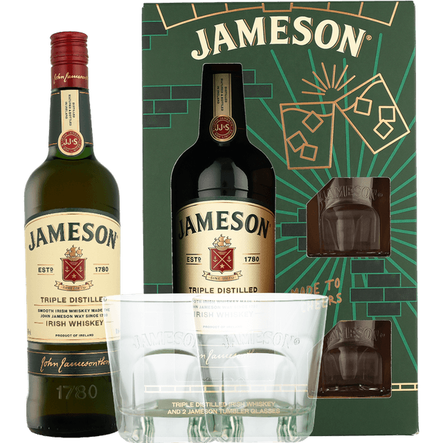 Jameson + 2 Glasses Whisky 70 cl