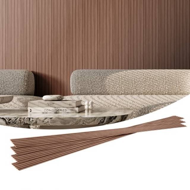 VEVOR Trælameller Akustikpaneler 8 Stk 96 x 6 Tommer