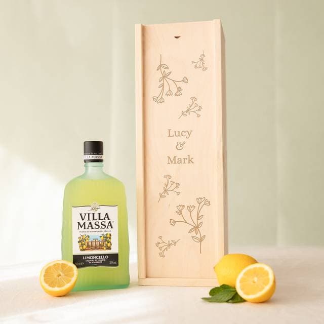 Your surprise Limoncello Villa Massa Indgraveret Æske 70 cl