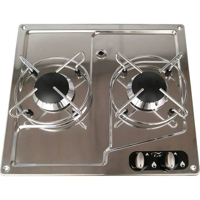 OEM Marine Stainless Steel Recessed 2 Stove Gas Hob 1750W