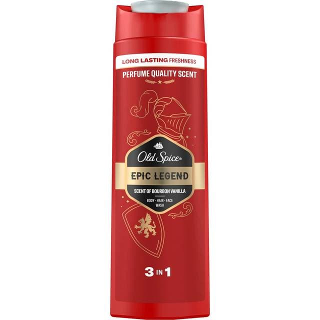 Old Spice Epic Legend Brusegel til Ansigt Krop og Hår 400 ml 400ml