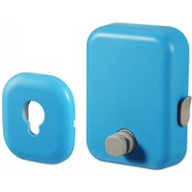 Cyslmuk Retractable Clothesline Adjustable Wall Mounted Clothes Dryer - Blue