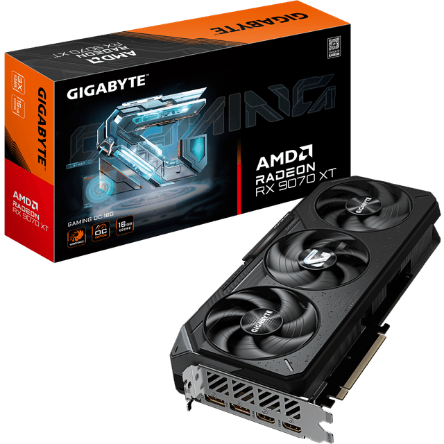 Gigabyte Radeon RX 9070 XT GAMING OC 2xHDMI 2xDP 16GB