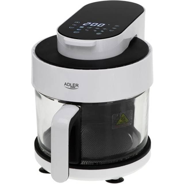Adler Airfryer 3L Med Glasskål