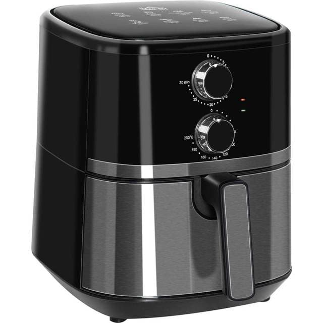 Northio Black Air Rasvakeitin 4,5L 1500W 8 Ohjelmaa