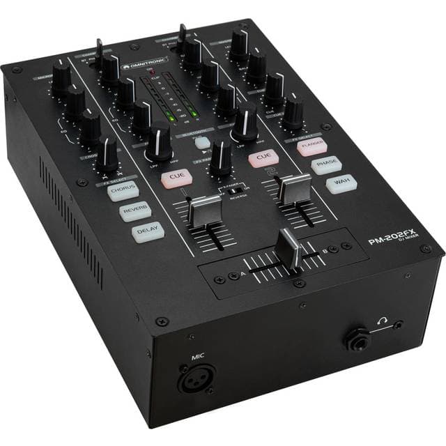 Omnitronic PM-202FX 2-kanals DJ Mixer med Filter