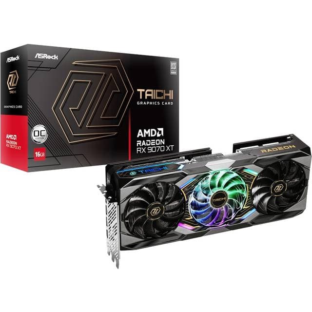Asrock Radeon RX 9070 XT Taichi 16GB OC