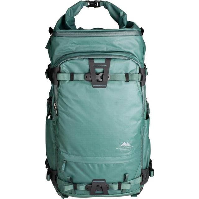 Summit Creative XL Rolltop Camera Backpack Tenzing 50L Green