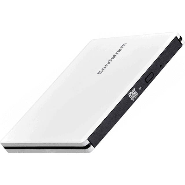 Sandstrøm Ultra Slim Eksternt DVD/CD-Drev