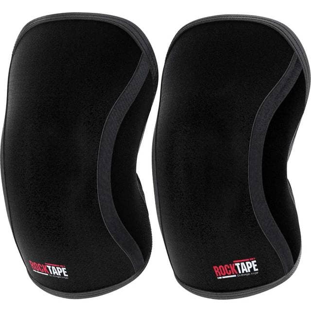 ROCKTAPE Rocktape Black 2 Knee Sleeves 7mm