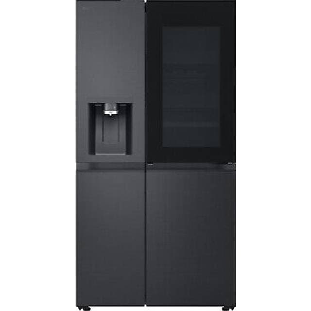 LG InstaView GSXE90EVDD Fritstående Amerikansk Dør Essence Black Steel