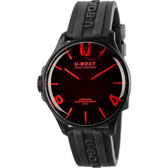 U-Boat 8466 D Darkmoon Red IPB Wristwatch