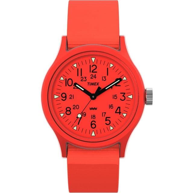 Timex MK1 Resin 36mm Orange Dial