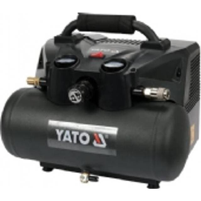 YATO YT-23241 Kompressor 6L 48V inkl. 2x3Ah batterier