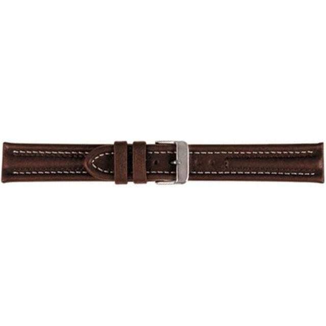 Falkenlund Deluxe Beco 22mm Watch Strap Arizona Sport Brown Steel Buckle 682222S