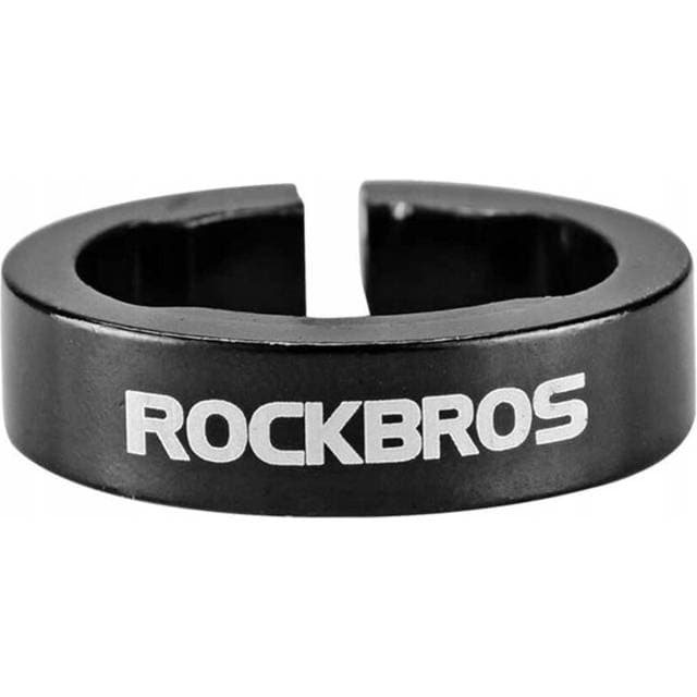 Rockbros Gripy Rowerowe Chwyty Z Gumy Przyczepne 22mm Czarno-Pomaranczowe