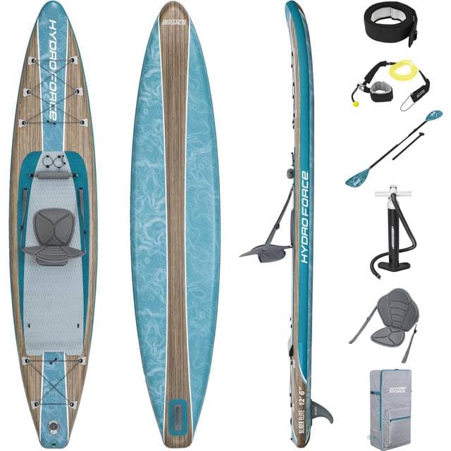 Bestway Hydro-Force Glider Elite 2-i-1 SUP Paddleboard og Kajak