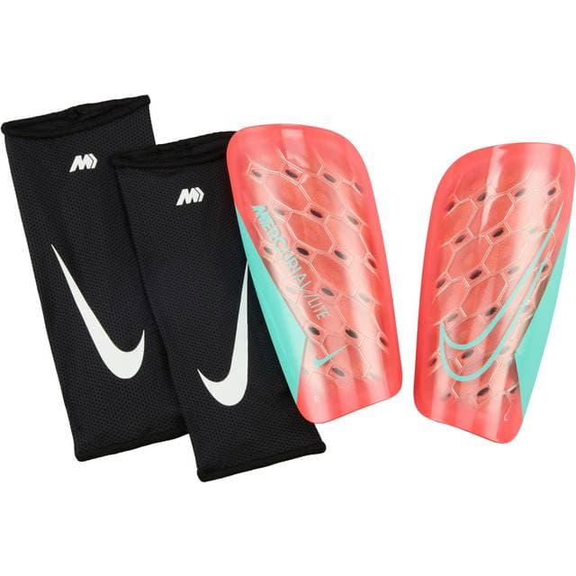 Nike Mercurial Lite Shin Guards Orange Grøn
