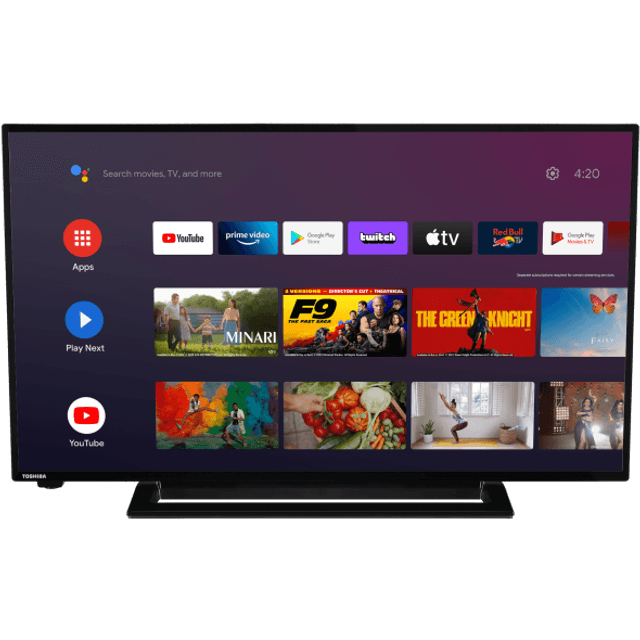 Toshiba 40 Inch Fladskærms TV LED 1080p