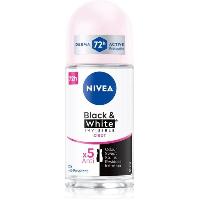 Nivea Black & White Invisible Clear Anti-Transpirant Roll-on 659.00 DKK/1 L 50ml