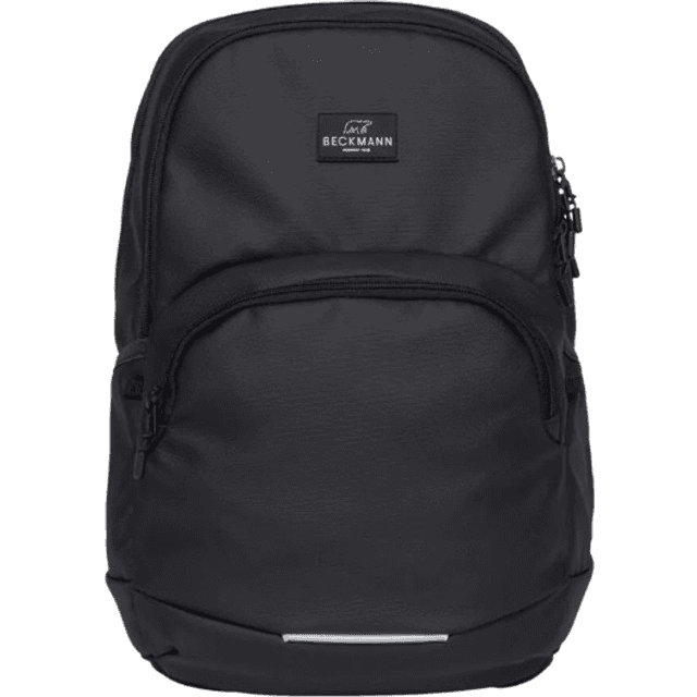 Beckmann Skoletaske Sport Junior - Black Coated