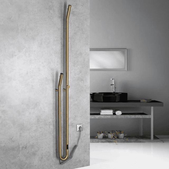 Hill Ceramic El Handdukstork 45 W Tempra Guld Matt