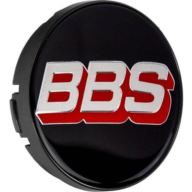 BBS 2D Centerkapsel Præget Sort B10025114