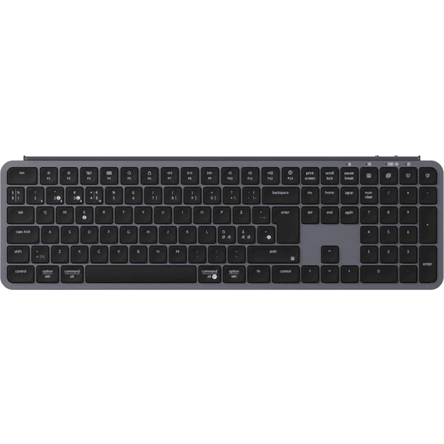 Keychron B6 Pro Ultra-Slim Wireless Keyboard Space Grey