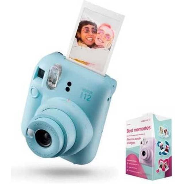 Fujifilm Instax Mini 12 Sofortbildkamera Blau Kit
