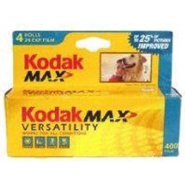 Kodak Gold 400 ISO 400 35mm 24 Exposures Color Negative Film 4 Roll