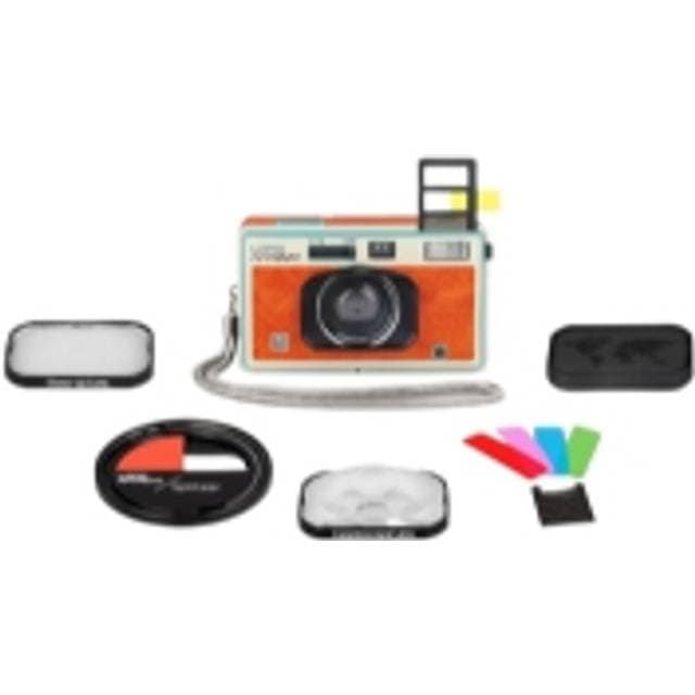 Lomography LomoApparat Kompakt Filmkamera 35 mm 21 mm Mekanisk 1/100 sek side Flerfarvet