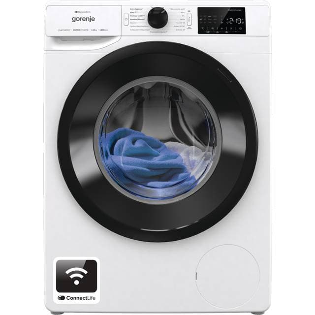 Gorenje WPNEI84A1TS Vaskemaskine Front-læsning 8 kg 1400 rpm