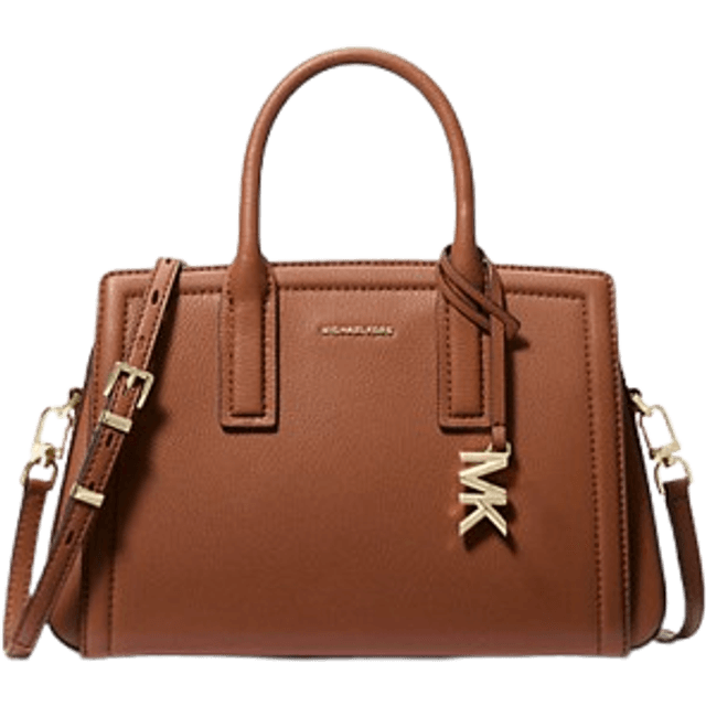 Michael Kors Læder Elegant Satchel Bag - Brun