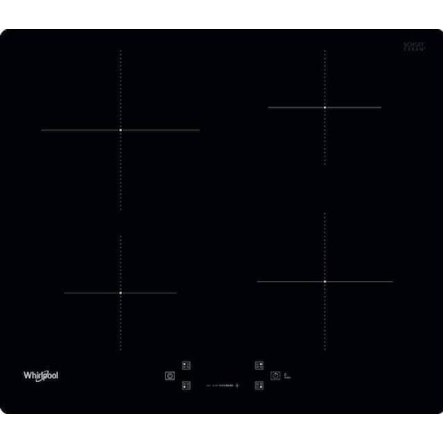 Whirlpool WS QS460 NE Black Built-in 60 cm Zone Induction Hob 4 Zone(s)