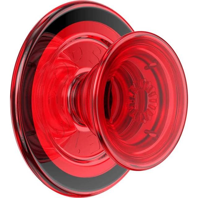 Popsockets PopGrip Danger Red Translucent MagSafe Stander Greb