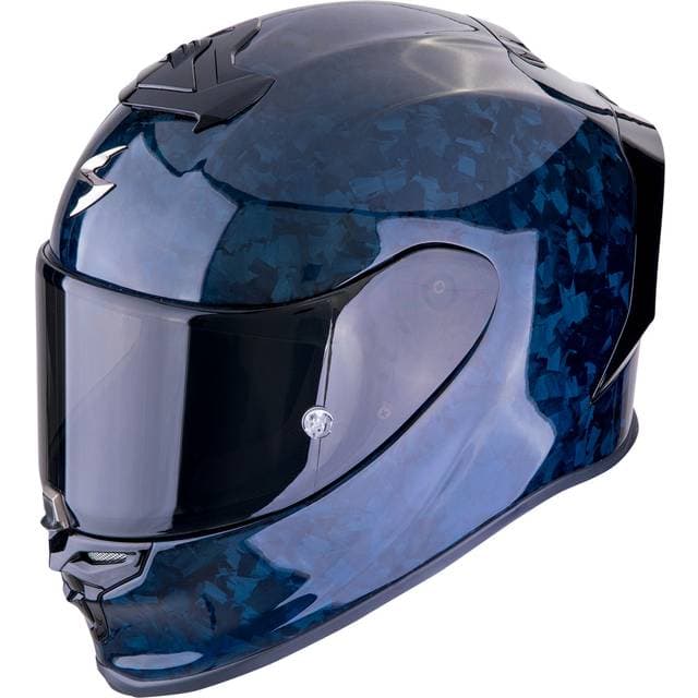 Scorpion EXO-R1 Evo Carbon Air Full Face Helmet - Dark Blue Adult, Unisex