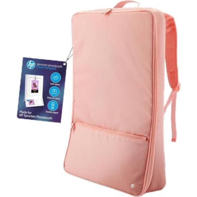 HP Sprocket Photobooth Travel Backpack Pink