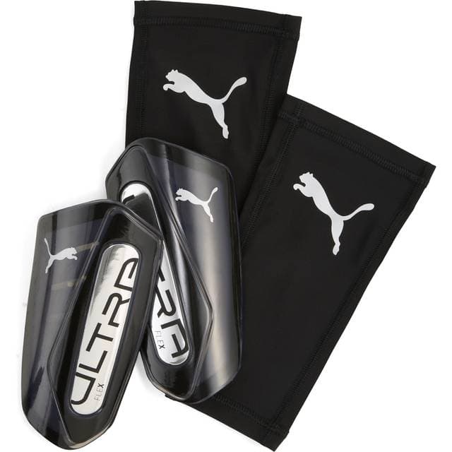 Puma Ultra Flex Football Sleeves Shinguards Black M