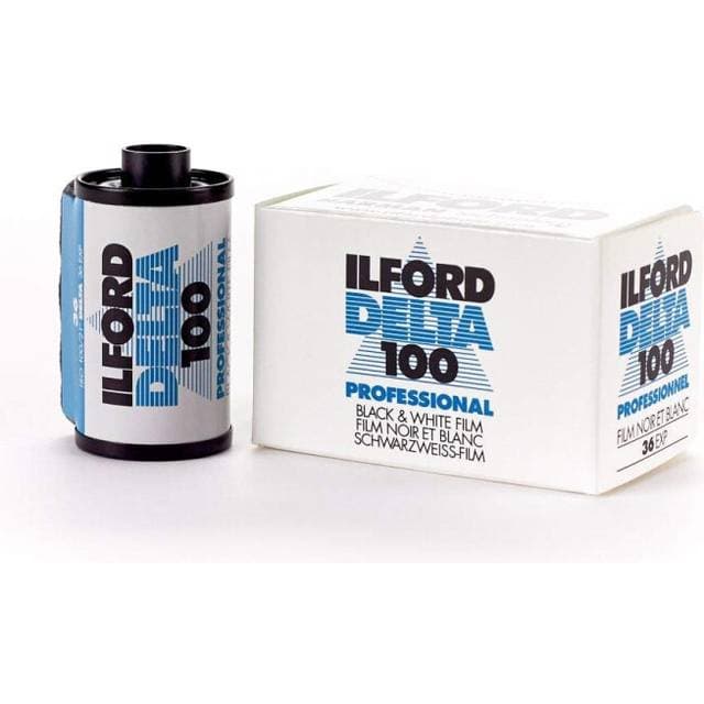Ilford Delta 100 Professional Black-and-White Film ISO 100 35mm 36-Exposure